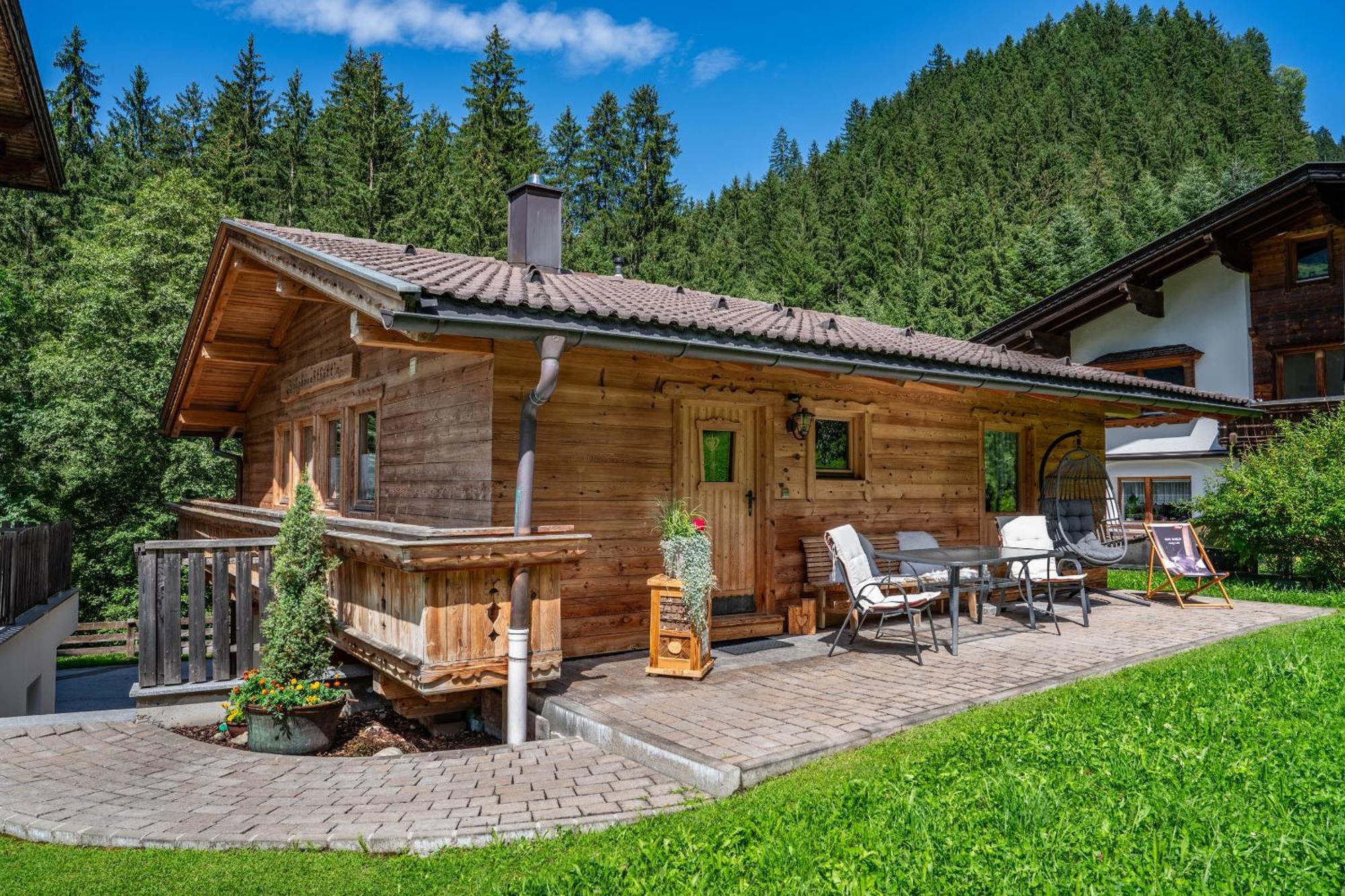 Holzknechthuette Villa Mayrhofen Buitenkant foto