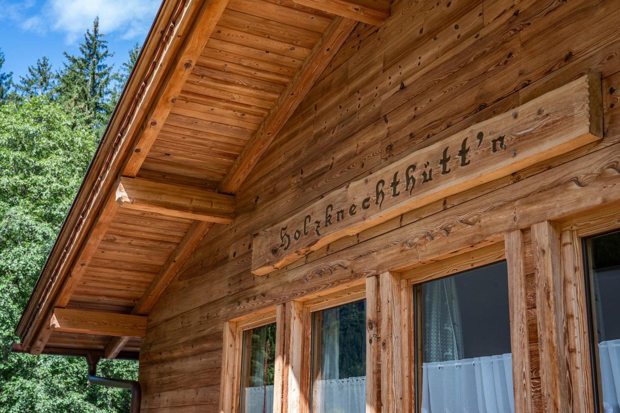 Holzknechthuette Villa Mayrhofen Buitenkant foto
